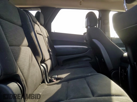 2018 Dodge Durango SXT with VIN 1C4RDJAG9JC330796, listed as a Copart auction lot 49959175 with 107,140 mi miles and Salvage Title. Bid and sale history available at DreamBid. Image 10.