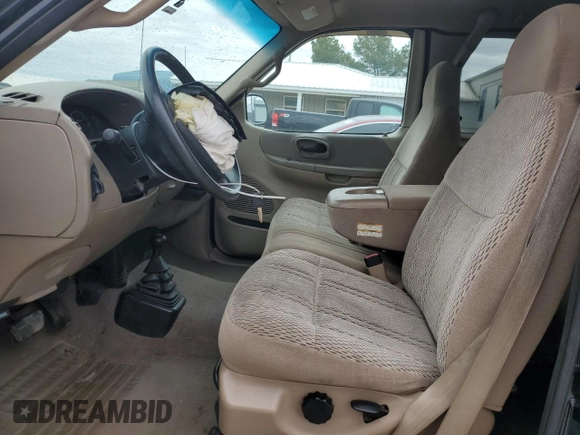 2000 Ford F-150 XL with VIN 1FTRX18L0YNB12593, listed as a Copart auction lot 44256805 with 0 mi miles and Non Repairable. Bid and sale history available at carsss.com. Image 7.