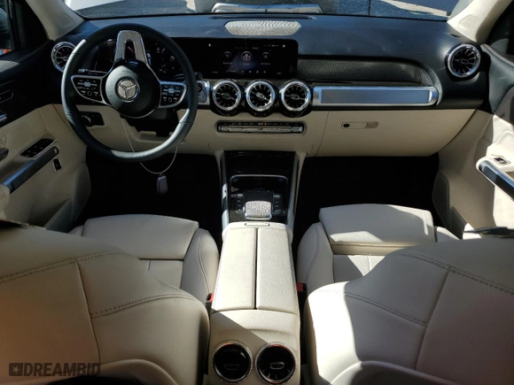 2022 Mercedes-Benz GLB with VIN W1N4M4GB7NW258257, listed as a Copart auction lot 84505304 with 44,438 mi miles and Salvage Title. Bid and sale history available at carsss.com. Image 8.