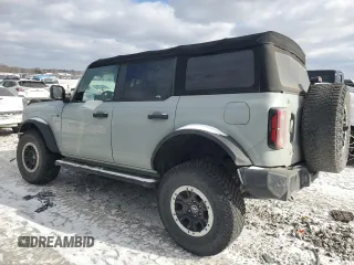 2022 Ford Bronco with VIN 1FMEE5DP9NLB17931, listed as a Copart auction lot 44566225 with 43,739 mi miles and Salvage Title. Bid and sale history available at carsss.com. Image 2.