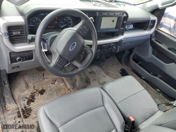 2023 Ford Super Duty F-250 SRW XL with VIN 1FT7X2BT0PEC41471, listed as a Copart auction lot 48107715 with 59,894 mi miles and Salvage Title. Bid and sale history available at carsss.com. Image 8.