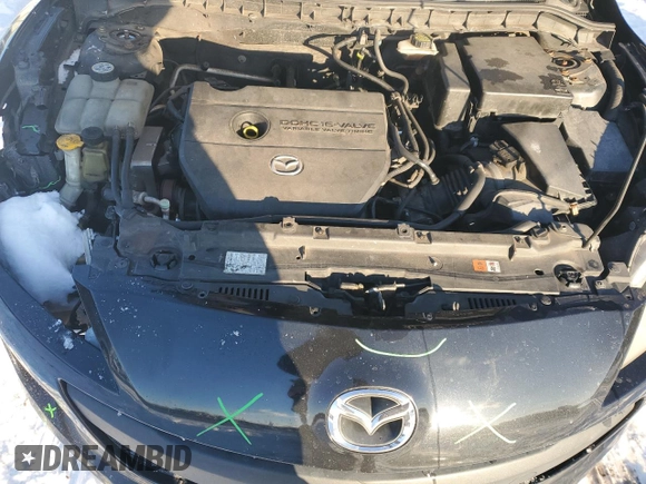 2012 Mazda 3 i Sport with VIN JM1BL1UG0C1520453, listed as a Copart auction lot 89056345 with 161,435 mi miles and Salvage Title. Bid and sale history available at DreamBid. Image 11.