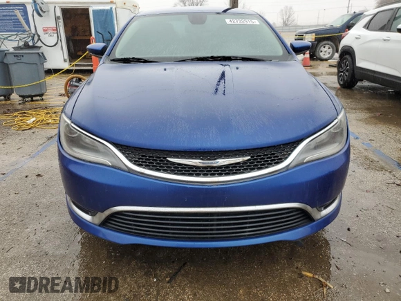 2015 Chrysler 200 Limited with VIN 1C3CCCAB6FN586726, listed as a Copart auction lot 42732915 with 123,370 mi miles and Salvage Title. Bid and sale history available at carsss.com. Image 5.