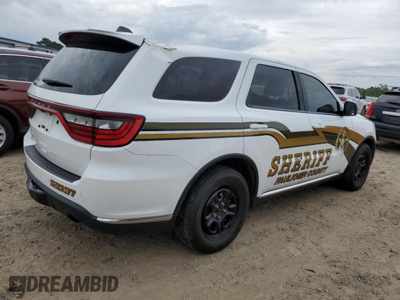 2023 Dodge Durango Pursuit with VIN 1C4RDJFG2PC567874, listed as a Copart auction lot 54145945 with 28,828 mi miles and Clean title. Bid and sale history available at DreamBid. Image 3.