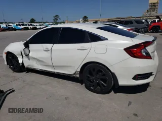 2019 Honda Civic Sport with VIN 19XFC2F81KE049938, listed as a Copart auction lot 52712405 with 150,985 mi miles and Salvage Title. Bid and sale history available at DreamBid. Image 2.