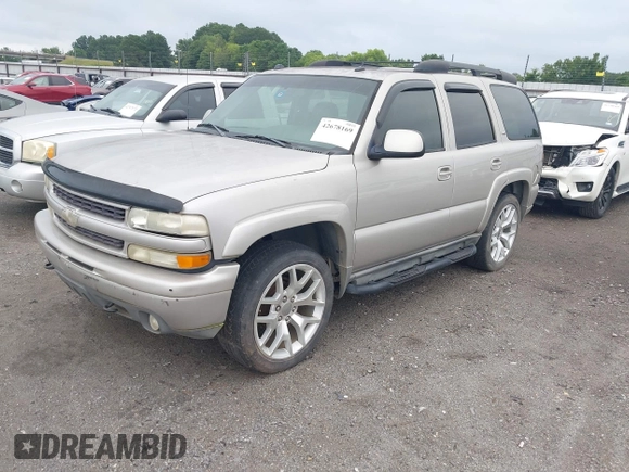 2005 Chevrolet Tahoe Z71 с VIN 1GNEC13T45R250618, выставлен на аукционе IAAI как лот 42678169 с пробегом 273 810 миль миль и . История ставок и продаж доступна на DreamBid. Изображение 2.
