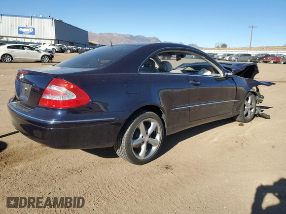 2005 Mercedes-Benz CLK 320 z VIN WDBTJ65J25F129259, wystawiony jako Copart lot #83461304 z przebiegiem Nie podano mil oraz Szkoda całkowita • Salvage title. Historia ofert i sprzedaży dostępna na DreamBid. Obrazek 3.