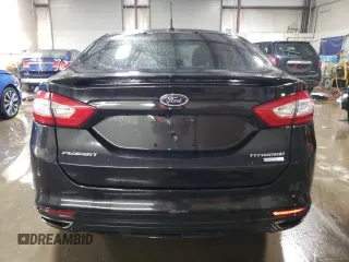 2013 Ford Fusion Titanium with VIN 3FA6P0K97DR383366, listed as a Copart auction lot 50388125 with 86,743 mi miles and Salvage Title. Bid and sale history available at carsss.com. Image 6.