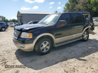2006 Ford Expedition Eddie Bauer with VIN 1FMFU17556LA63250, listed as a Copart auction lot 61906595 with 151,047 mi miles and Salvage title. Bid and sale history available at DreamBid. Image 1.