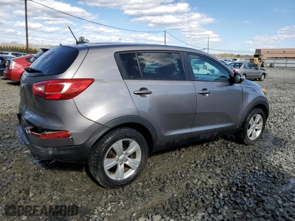 2012 Kia Sportage LX with VIN KNDPB3A26C7291240, listed as a Copart auction lot 52285105 with 88,783 mi miles and Salvage Title. Bid and sale history available at carsss.com. Image 3.