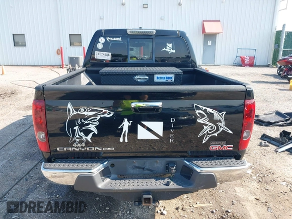 2012 GMC Canyon SLE2 with VIN 1GTH6PFE4C8156674, listed as a IAAI auction lot 42446335 with 130,464 mi miles and . Bid and sale history available at DreamBid. Image 17.