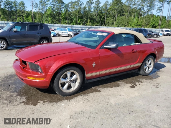 2008 Ford Mustang Deluxe with VIN 1ZVHT84N885106657, listed as a Copart auction lot 54885075 with 79,166 mi miles and Salvage title. Bid and sale history available at DreamBid. Image 1.