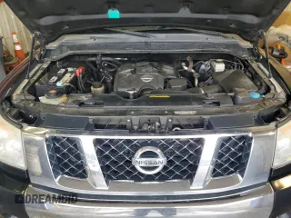 2011 Nissan Titan SL with VIN 1N6AA0ECXBN305433, listed as a Copart auction lot 47837825 with 344,919 mi miles and Salvage Title. Bid and sale history available at carsss.com. Image 12.