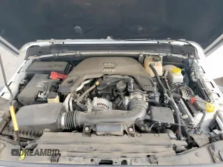 2018 Jeep Wrangler Unlimited Sport with VIN 1C4HJXDG5JW116017, listed as a Copart auction lot 60175975 with 56,055 mi miles and Salvage title. Bid and sale history available at DreamBid. Image 12.