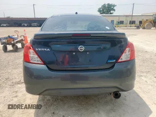 2015 Nissan Versa SV with VIN 3N1CN7AP2FL806259, listed as a Copart auction lot 54741745 with 145,982 mi miles and Salvage title. Bid and sale history available at DreamBid. Image 6.