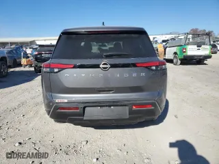 2024 Nissan Pathfinder S with VIN 5N1DR3AAXRC283630, listed as a Copart auction lot 82539314 with 6,960 mi miles and Clean Title. Bid and sale history available at carsss.com. Image 6.