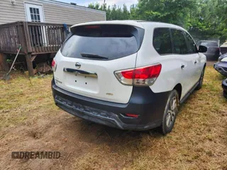 2013 Nissan Pathfinder SV with VIN 5N1AR2MM1DC659076, listed as a Copart auction lot 61275455 with 204,930 mi miles and Clean title. Bid and sale history available at DreamBid. Image 4.