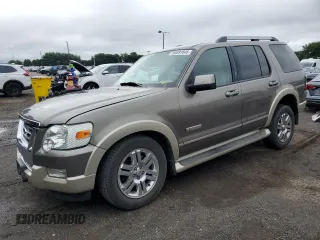 2006 Ford Explorer Eddie Bauer с VIN 1FMEU74EX6UB48677, выставлен на аукционе Copart как лот 64091645 с пробегом 157 426 миль миль и Списание • Salvage title. История ставок и продаж доступна на DreamBid. Изображение 1.