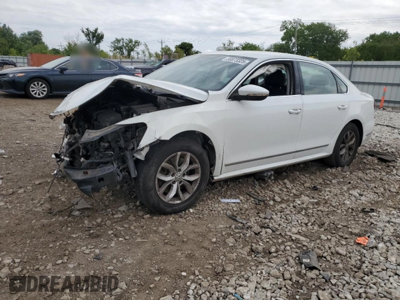 2017 Volkswagen Passat S with VIN 1VWAT7A39HC034393, listed as a Copart auction lot 58873325 with 112,084 mi miles and Salvage title. Bid and sale history available at DreamBid. Image 1.