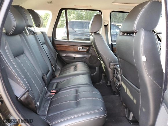 2012 Land Rover Range Rover Sport HSE LUX with VIN SALSK2D41CA745004, listed as a Copart auction lot 49613965 with 0 mi miles and Salvage Title. Bid and sale history available at carsss.com. Image 11.