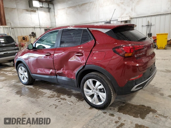 2024 Buick Encore GX Preferred z VIN KL4AMCSL0RB082602, wystawiony jako Copart lot #57526715 z przebiegiem 5 551 mil mil oraz Szkoda całkowita • Salvage title. Historia ofert i sprzedaży dostępna na DreamBid. Obrazek 2.