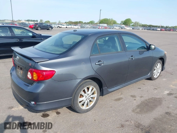 2010 Toyota Corolla with VIN 2T1BU4EE3AC474766, listed as a IAAI auction lot 42202304 with 224,546 mi miles. Bid and sale history available at carsss.com. Image 4.