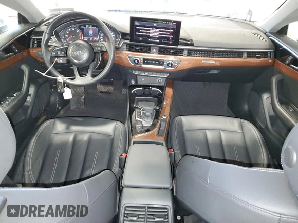 2022 Audi A5 Sportback Premium with VIN WAUABCF5XNA015901, listed as a Copart auction lot 45576204 with 12,271 mi miles. Bid and sale history available at carsss.com. Image 8.