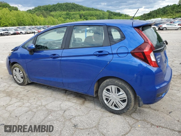 2020 Honda Fit LX with VIN 3HGGK5H49LM703516, listed as a Copart auction lot 58334085 with 58,986 mi miles and Salvage title. Bid and sale history available at DreamBid. Image 2.