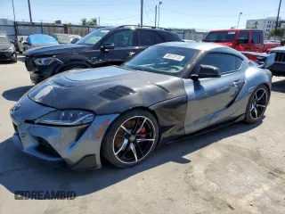 2022 Toyota Supra 3.0 with VIN WZ1DB0C01NW048846, listed as a Copart auction lot 66573115 with 36,368 mi miles and Salvage title. Bid and sale history available at DreamBid. Image 1.