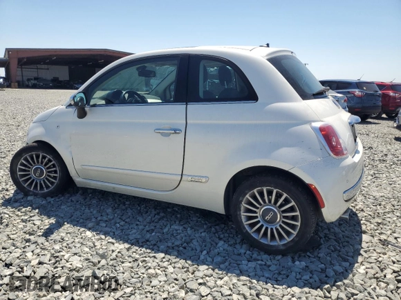 2012 FIAT 500 Lounge with VIN 3C3CFFCR5CT122857, listed as a Copart auction lot 64419545 with 97,605 mi miles and Salvage title. Bid and sale history available at DreamBid. Image 2.
