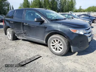 2013 Ford Edge SE with VIN 2FMDK3GC2DBC54743, listed as a Copart auction lot 59802575 with 98,463 mi miles and Salvage title. Bid and sale history available at DreamBid. Image 4.