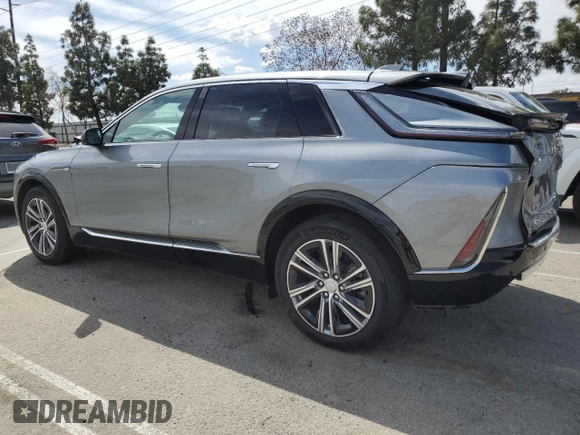 2024 Cadillac LYRIQ Luxury z VIN 1GYKPRRK6RZ104038, wystawiony jako Copart lot #51623145 z przebiegiem Nie podano mil oraz Szkoda całkowita • Salvage title. Historia ofert i sprzedaży dostępna na DreamBid. Obrazek 2.