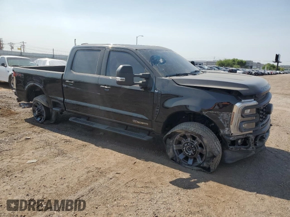 2024 Ford F-250 XL with VIN 1FT8W2BT9RED29414, listed as a Copart auction lot 58941215 with 13,881 mi miles and Salvage title. Bid and sale history available at DreamBid. Image 4.