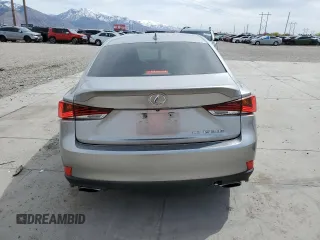 2017 Lexus IS with VIN JTHCM1D24H5022471, listed as a Copart auction lot 52207865 with 76,648 mi miles and Salvage Title. Bid and sale history available at carsss.com. Image 6.