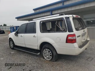 2014 Ford Expedition Max Limited with VIN 1FMJK2A59EEF11748, listed as a Copart auction lot 58237635 with 146,653 mi miles and Clean title. Bid and sale history available at DreamBid. Image 2.