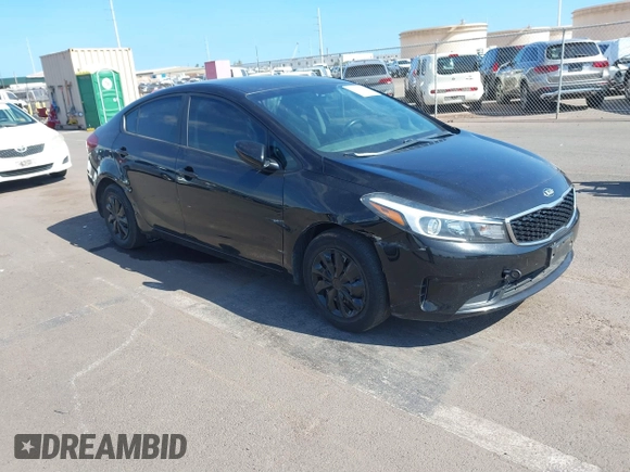 2018 Kia Forte LX with VIN 3KPFK4A77JE209753, listed as a IAAI auction lot 41896792 with 68,623 mi miles. Bid and sale history available at carsss.com. Image 1.
