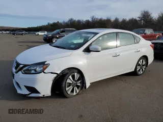 2019 Nissan Sentra S with VIN 3N1AB7AP3KY448800, listed as a Copart auction lot 42361114 with 48,319 mi miles and Salvage title. Bid and sale history available at DreamBid. Image 1.