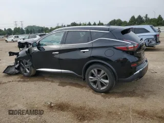 2020 Nissan Murano Platinum with VIN 5N1AZ2DS0LN103889, listed as a Copart auction lot 59628135 with 49,725 mi miles and Salvage title. Bid and sale history available at DreamBid. Image 2.