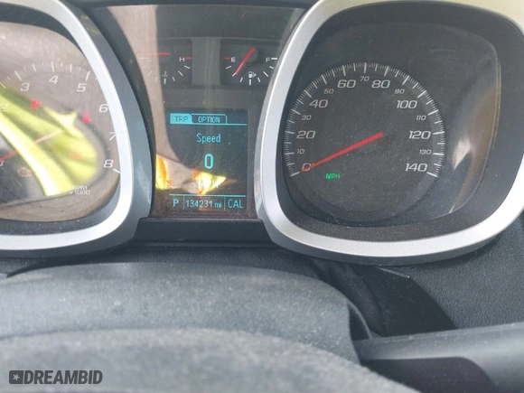 2013 Chevrolet Equinox LS with VIN 2GNALBEK4D1205873, listed as a IAAI auction lot 41913618 with 134,231 mi miles. Bid and sale history available at carsss.com. Image 7.