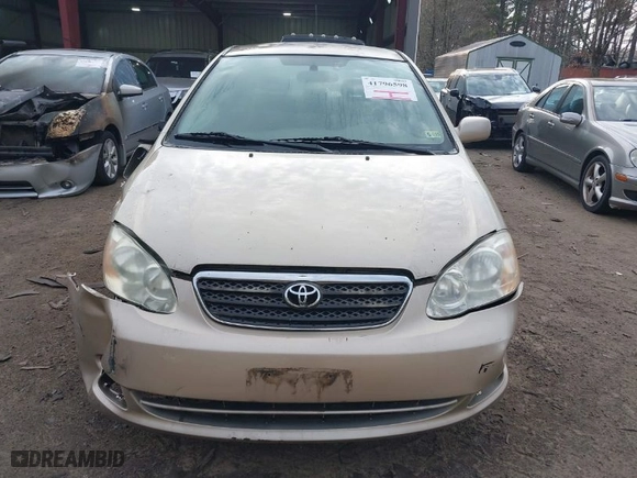 2007 Toyota Corolla CE with VIN 2T1BR32EX7C747453, listed as a IAAI auction lot 41796598 with 28,128 mi miles. Bid and sale history available at carsss.com. Image 12.