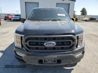 2022 Ford F-150 XL with VIN 1FTFW1ED1NFB65053, listed as a Copart auction lot 54575695 with 26,131 mi miles and Salvage Title. Bid and sale history available at carsss.com. Image 5.