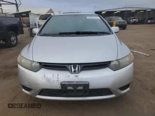 2006 Honda Civic Cpe LX with VIN 2HGFG11656H548709, listed as a Copart auction lot 88356725 with 169,047 mi miles and Salvage Title. Bid and sale history available at carsss.com. Image 5.