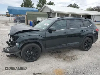 2022 Volkswagen Atlas SE with VIN 1V2JP2CA6NC510468, listed as a Copart auction lot 50455315 with 42,009 mi miles and Salvage title. Bid and sale history available at DreamBid. Image 1.