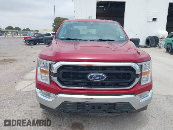 2021 Ford F-150 XL with VIN 1FTFX1E51MKE66465, listed as a IAAI auction lot 42420527 with 95,815 mi miles and . Bid and sale history available at DreamBid. Image 12.