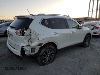 2016 Nissan Rogue SV z VIN 5N1AT2MV5GC825923, wystawiony jako Copart lot #87310844 z przebiegiem 68 534 mil mil oraz Szkoda całkowita • Salvage title. Historia ofert i sprzedaży dostępna na DreamBid. Obrazek 3.