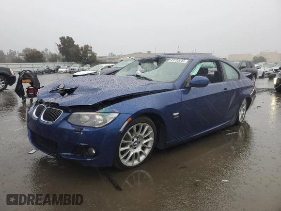 2013 BMW 3 Series 328i xDrive with VIN WBAKF3C50DJ058123, listed as a Copart auction lot 43720945 with 0 mi miles and Salvage Title. Bid and sale history available at carsss.com. Image 1.