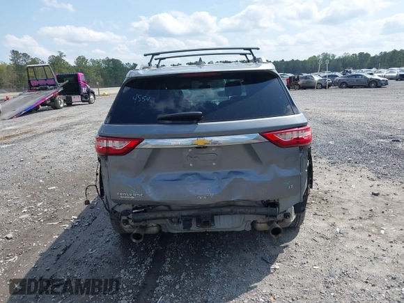 2018 Chevrolet Traverse LT z VIN 1GNERHKW5JJ212911, wystawiony jako IAAI lot #41923593 z przebiegiem 109 023 mil mil oraz . Historia ofert i sprzedaży dostępna na DreamBid. Obrazek 17.