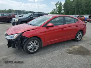 2020 Hyundai Elantra SEL with VIN 5NPD84LF1LH621725, listed as a Copart auction lot 56050865 with 92,554 mi miles and Salvage title. Bid and sale history available at DreamBid. Image 1.