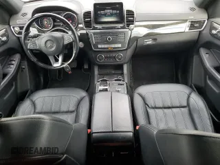 2017 Mercedes-Benz GLS 450 with VIN 4JGDF6EE3HA925011, listed as a Copart auction lot 80407493 with 90,241 mi miles and . Bid and sale history available at DreamBid. Image 8.
