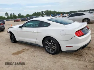 2022 Ford Mustang EcoBoost with VIN 1FA6P8TH6N5100254, listed as a Copart auction lot 64054365 with 75,098 mi miles and Salvage title. Bid and sale history available at DreamBid. Image 3.